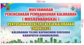 MUSRENBANGKAL Penyusunan Rencana Kerja Kalurahan  Tahun 2024 Kalurahan Tileng Kapanewon Girisubo