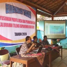 Bimtek Penyusunan Profil Desa dan Pendataan SDGs Kalurahan Tileng