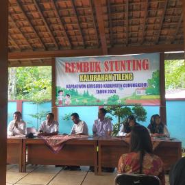 REMBUK STUNTING Kalurahan Tileng Kapanewon Girisubo Tahun 2024