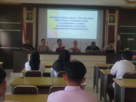 Seleksi Ujian Calon Pamong dan Staf Pamong Tileng 2025